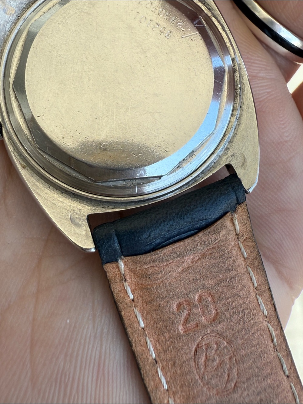 1960’s Universal Genève Unisonic Réf : 852101 Blue Dial For parts or Repair - Picture 9 of 11